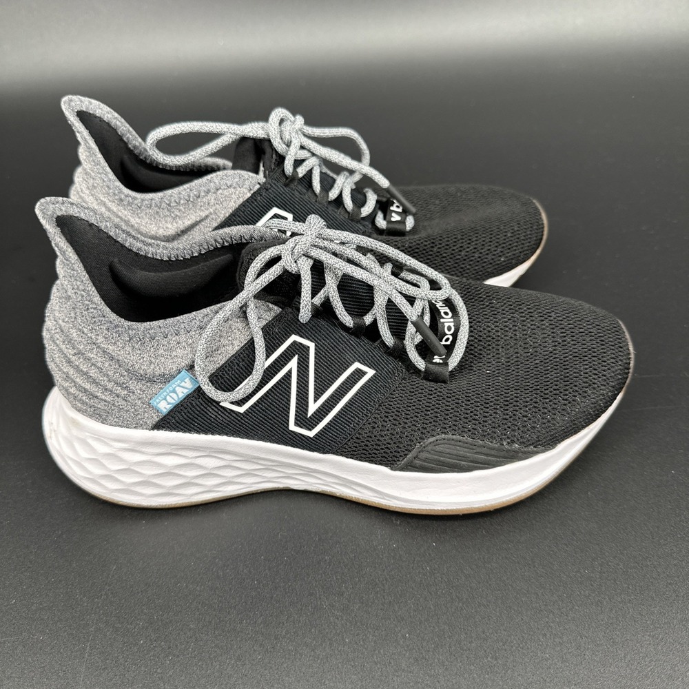 Size 6 - New Balance Fresh Foam Running Shoes- Black Light Aluminum